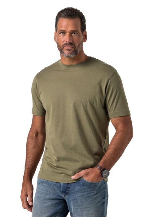 Tričko, kolekce Basic, česaná bavlna, kulatý výstřih, do 8 XL