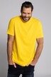 T-shirt basic di cotone pettinato con scollo a girocollo, disponibile fino alla taglia 8XL