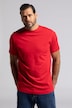 T-shirt, basic, ronde hals, gekamd katoen, tot 8XL