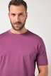 T-shirt Basic en coton peigné, col rond - jusqu'au 8 XL