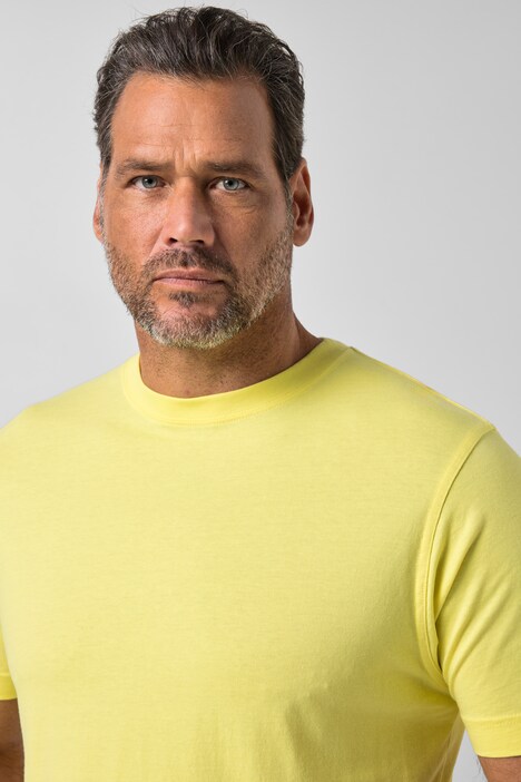 T-Shirt, Basic, Rundhals, gekämmte Baumwolle, bis  10 XL
