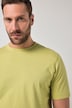 T-shirt Basic en coton peigné, col rond - jusqu'au 8 XL
