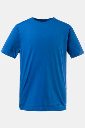 Duże rozmiary T-shirt, mężczyzna, ciemny niebieski, rozmiar: 4XL, bawełna, JP1880