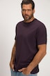 T-skjorte, basic, rund hals, børstet bomull, opptil 8XL