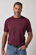 T-shirt Basic en coton peigné, col rond - jusqu'au 8 XL