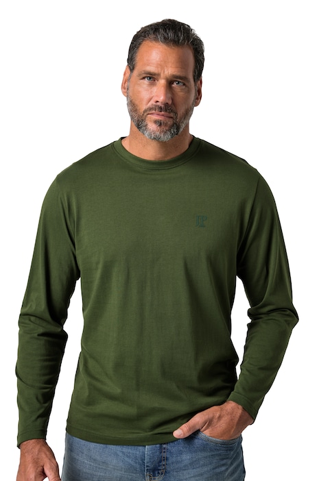 tričko s dlouhými rukávy, kolekce Basic, do 8XL
