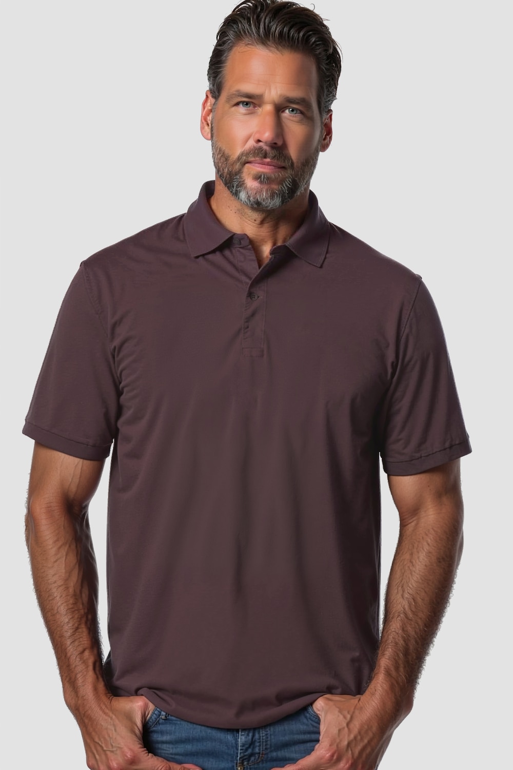 Poloshirt, Basic, Halbarm, Piqué, L bis 10XL