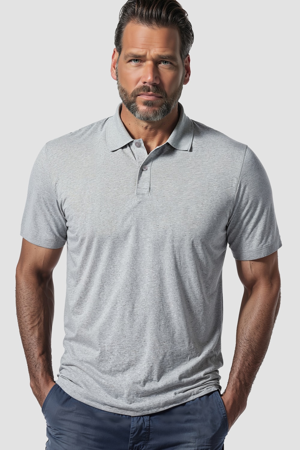Poloshirt, Basic, Halbarm, Piqué, L bis 10XL