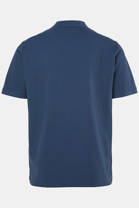 Poloshirt, basic, halflange mouwen, piqué, tot 10XL