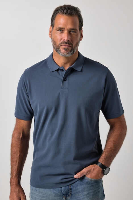 Polo en piqué, manches courtes, collection Basic - jusqu'au 10 XL