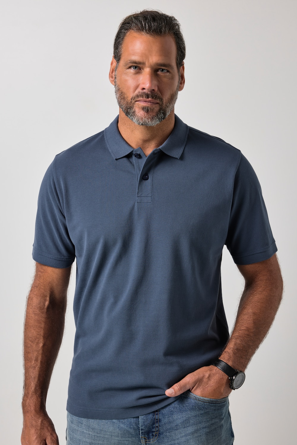 Poloshirt, Basic, Halbarm, Piqué, L bis 10XL
