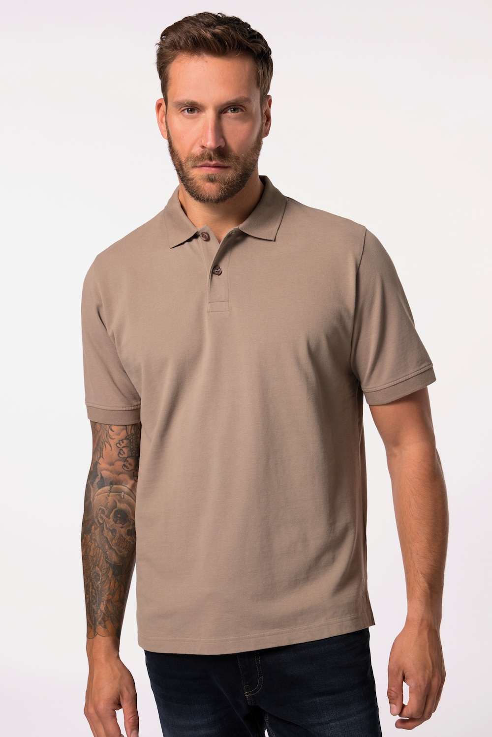 Poloshirt, Basic, Halbarm, Piqué, L bis 10XL