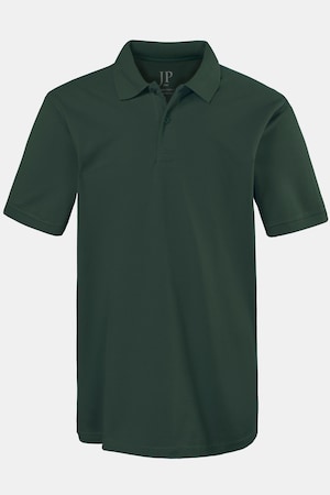 Duże rozmiary Koszulka polo , mężczyzna, ciemnozielona, rozmiar: XL, bawełna, JP1880