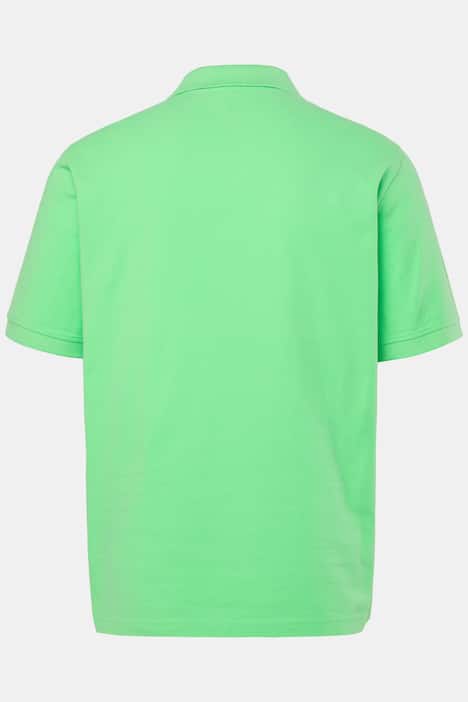 Poloshirt, basic, halflange mouwen, piqué, tot 10XL