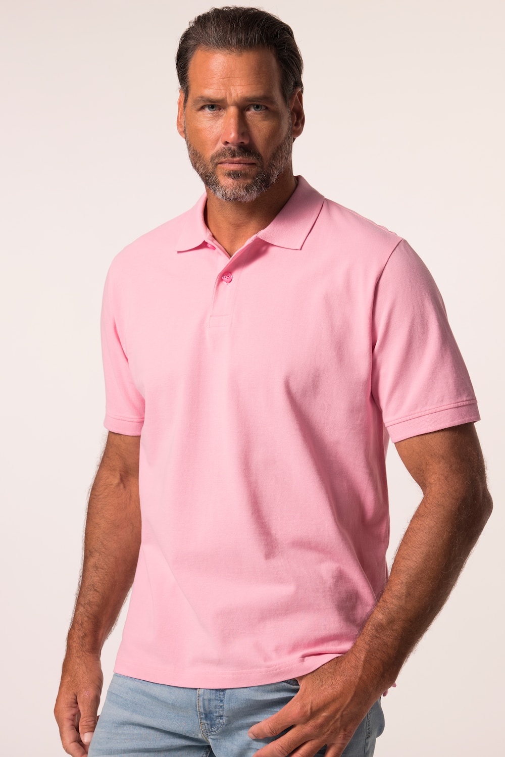 Poloshirt, Basic, Halbarm, Piqué, L bis 10XL