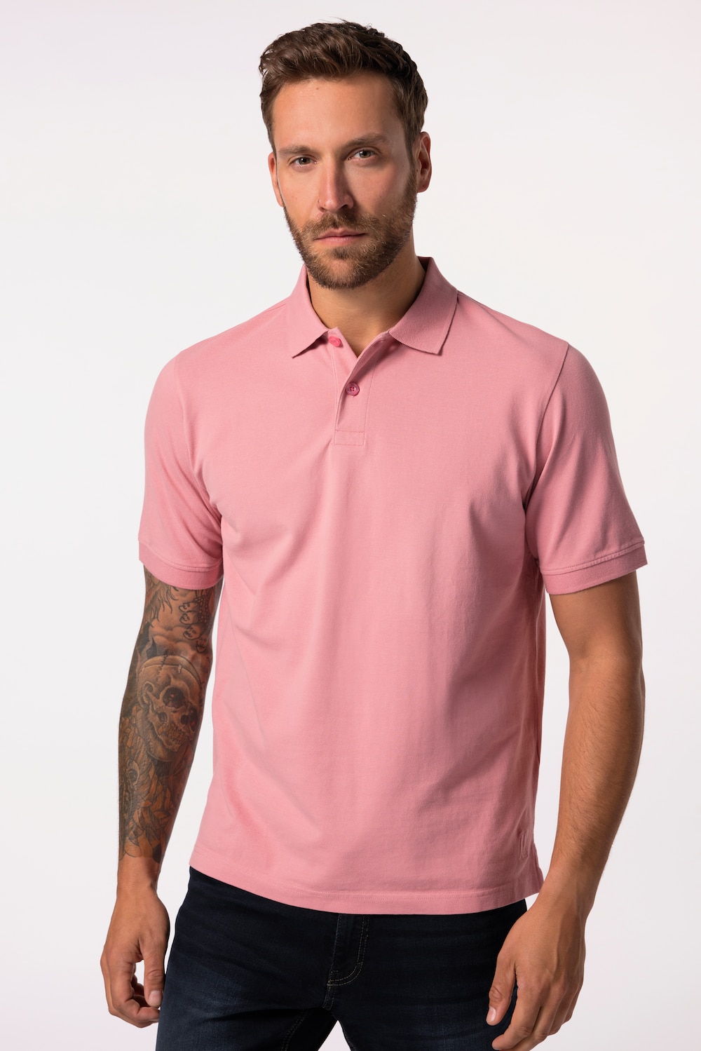 Poloshirt, Basic, Halbarm, Piqué, L bis 10XL