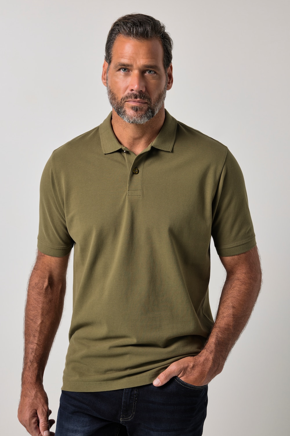 Poloshirt, Basic, Halbarm, Piqué, L bis 10XL