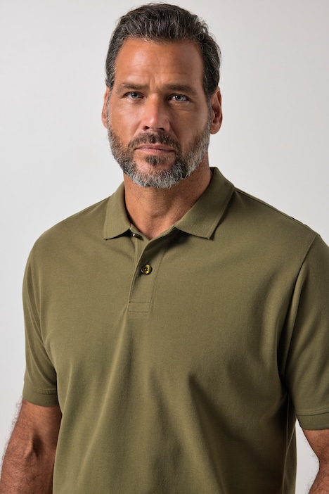 Polo en piqué, manches courtes, collection Basic - jusqu'au 10 XL