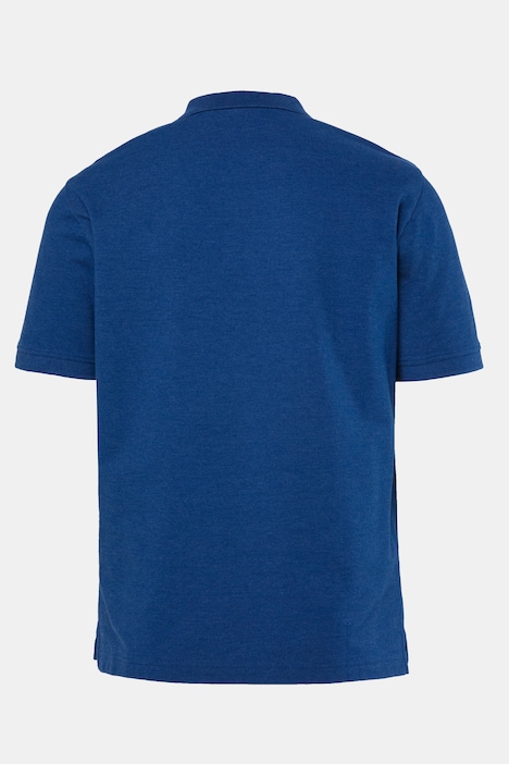 Poloshirt, basic, halflange mouwen, piqué, tot 10XL
