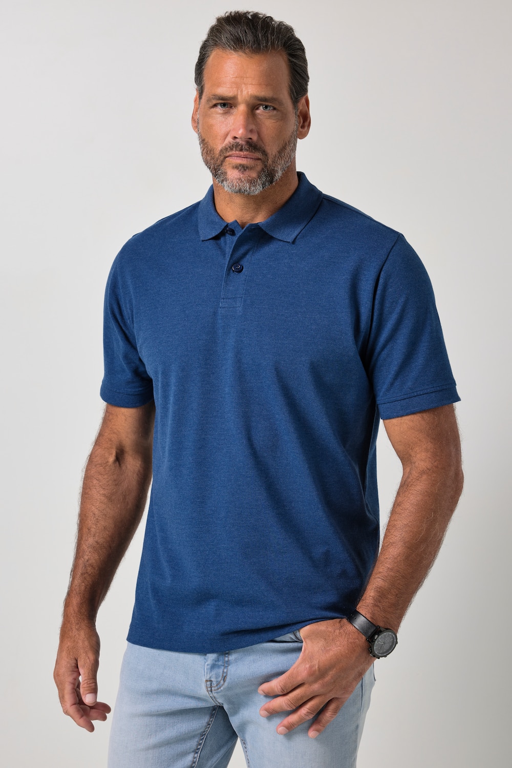 Poloshirt, Basic, Halbarm, Piqué, L bis 10XL