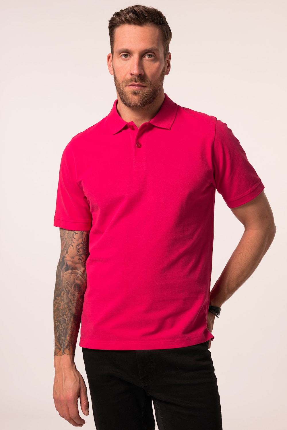 Poloshirt, Basic, Halbarm, Piqué, L bis 10XL