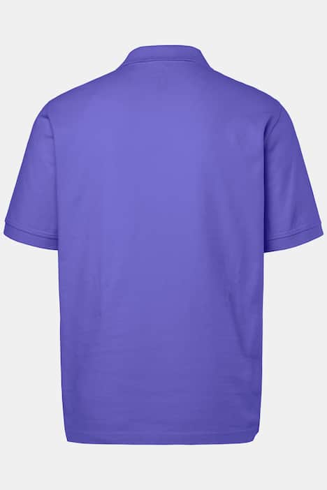 Poloshirt, basic, halflange mouwen, piqué, tot 10XL