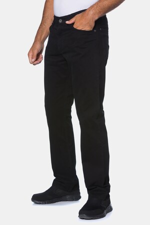 Duże rozmiary Spodnie, mężczyzna, czarne, rozmiar: 68, bawełna/elastan, JP1880
