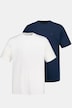 T-Shirts, Basic, 2er-Pack, Rundhals, bis 8XL