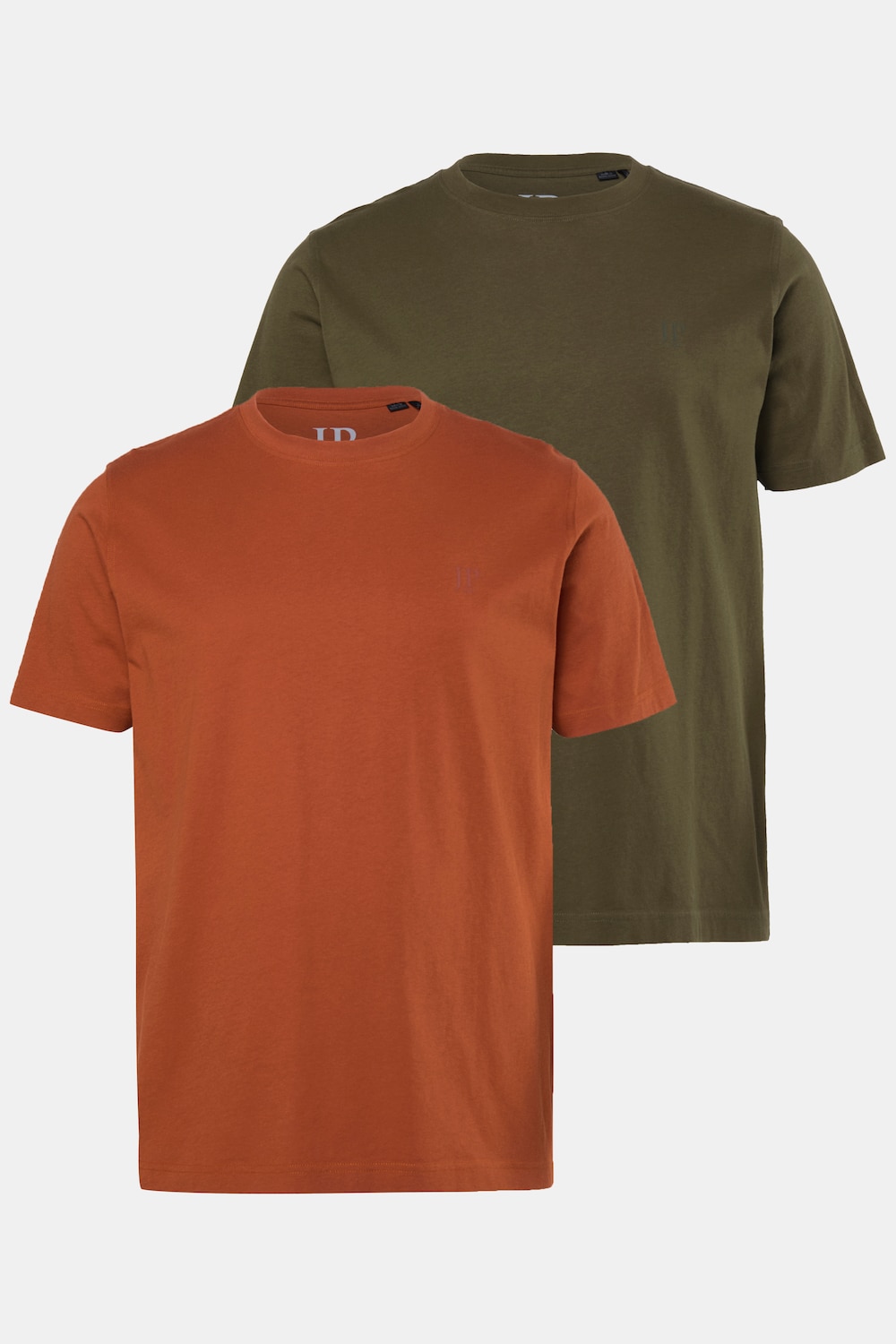 T-Shirts, Basic, 2er-Pack, Rundhals, bis 8XL
