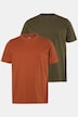 T-Shirts, Basic, 2er-Pack, Rundhals, bis 8XL