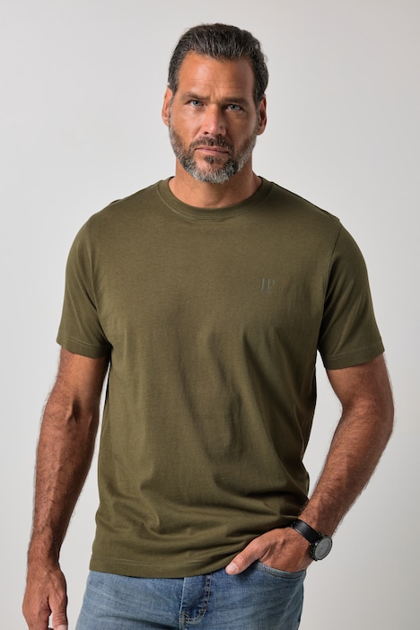 Lot de 2 T-shirts JP 1880, col rond, collection Basic - jusqu'au 8 XL