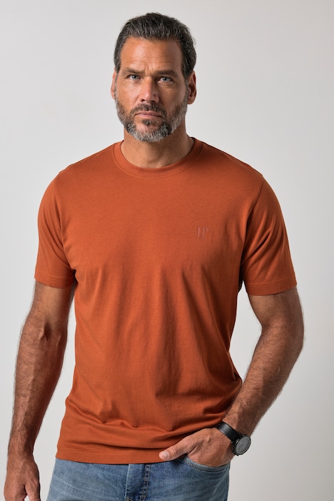 Lot de 2 T-shirts JP 1880, col rond, collection Basic - jusqu'au 8 XL