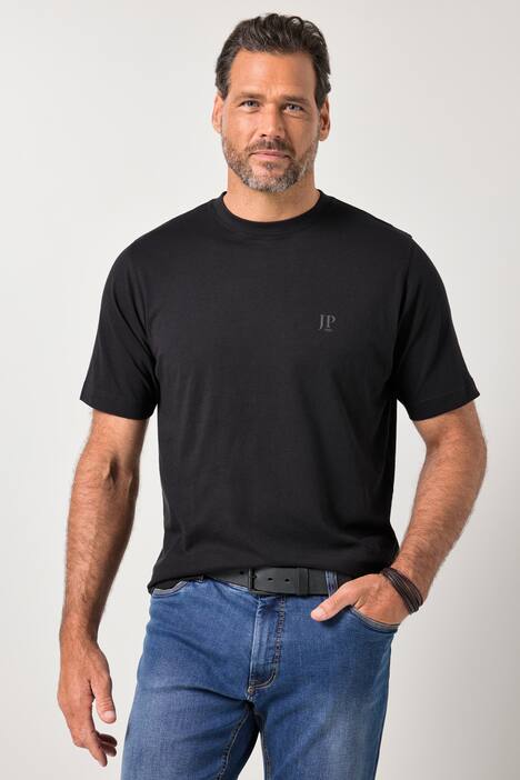 JP 1880 T-shirts, basic, set van 2, ronde hals, tot 8XL