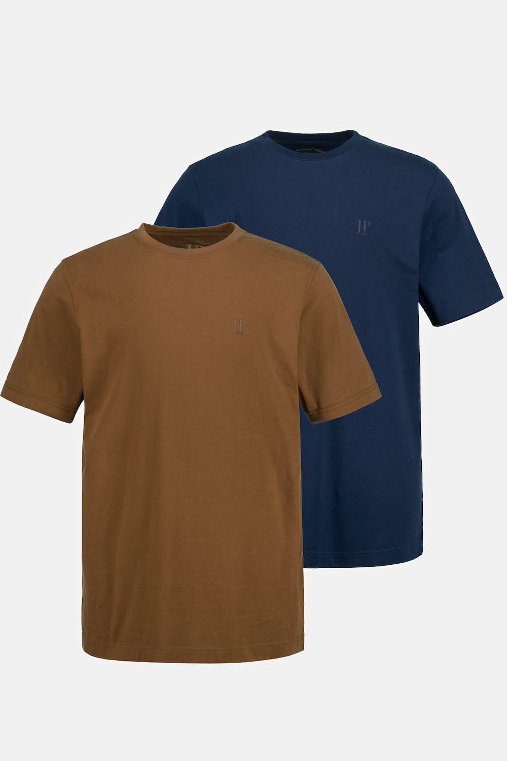 Grote Maten T-shirts, Heren, bruin, Maat: 8XL, Katoen, JP1880