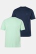 JP 1880 T-shirts, basic, set van 2, ronde hals, tot 8XL