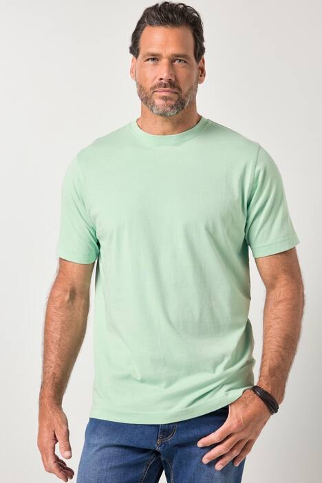 JP 1880 T-shirts, basic, set van 2, ronde hals, tot 8XL