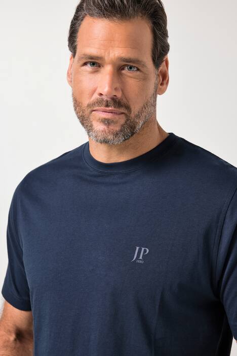 JP 1880 T-shirts, basic, set van 2, ronde hals, tot 8XL