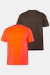 T-Shirts, Basic, 2er-Pack, Rundhals, bis 8XL