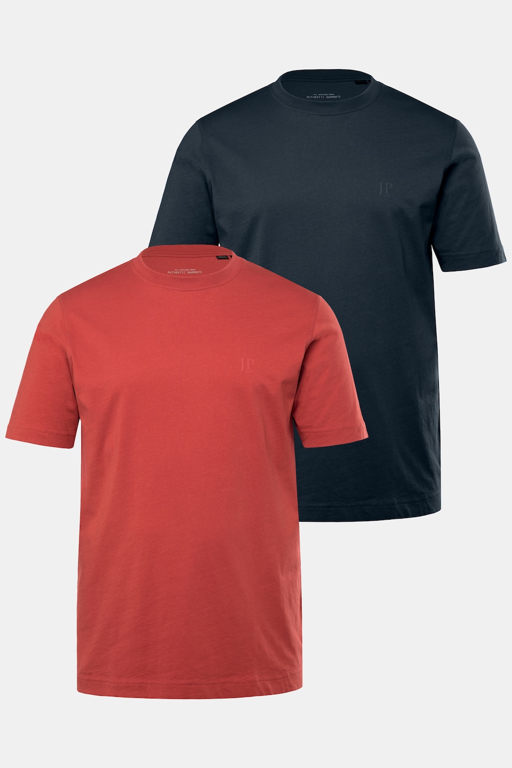 T-Shirts, Basic, 2er-Pack, Rundhals, bis 8XL
