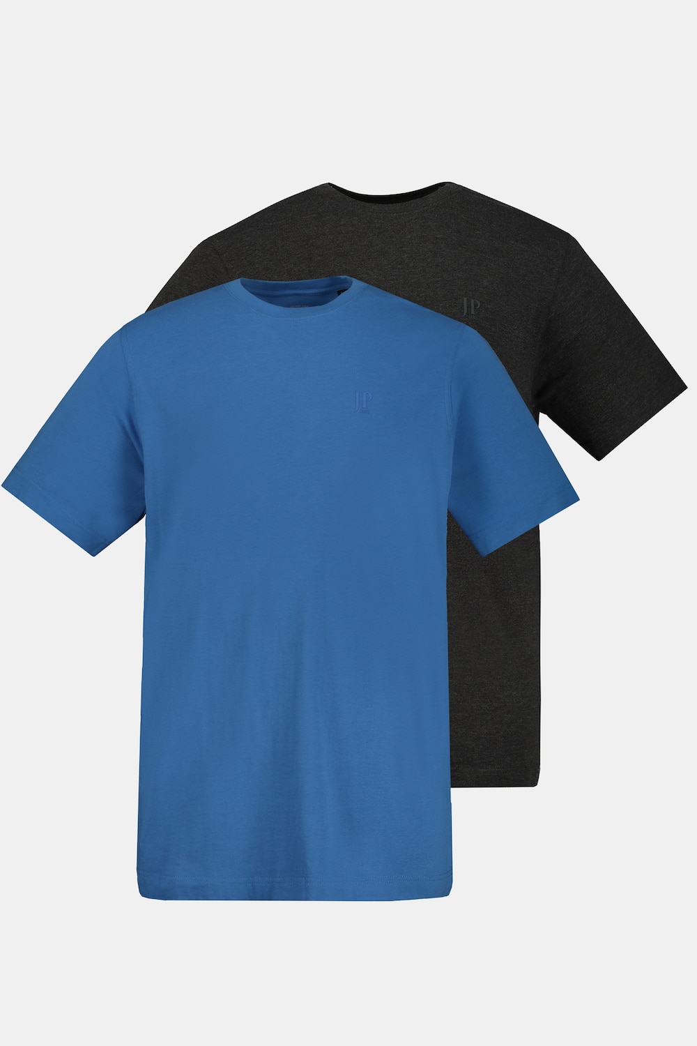 Grote Maten T-shirt, Heren, blauw, Maat: 5XL, Katoen, JP1880