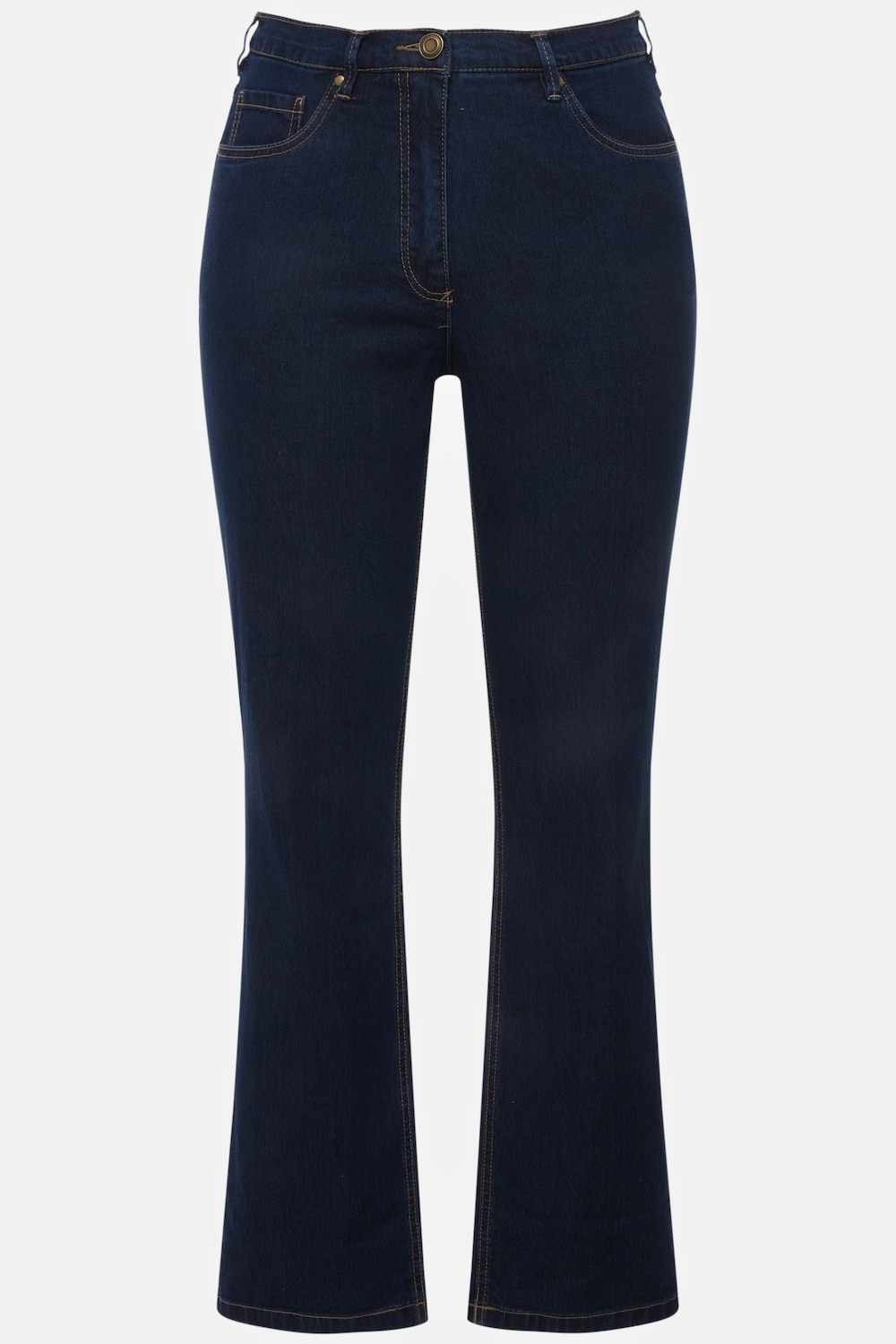 Stora storlekar Jeans Mandy, Dam, blå, storlek: 52, Bomull/Polyester, Ulla Popken