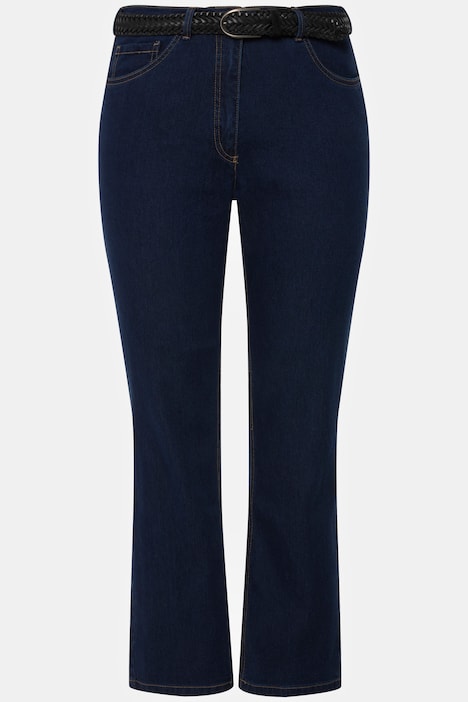 Jeans Mandy, gerades Hosen Hose 5-Pocket-Form Bein, Stretch, | 