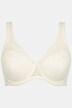 Soutien-gorge à armatures, demi-coqué, dentelle florale, bonnet C-D