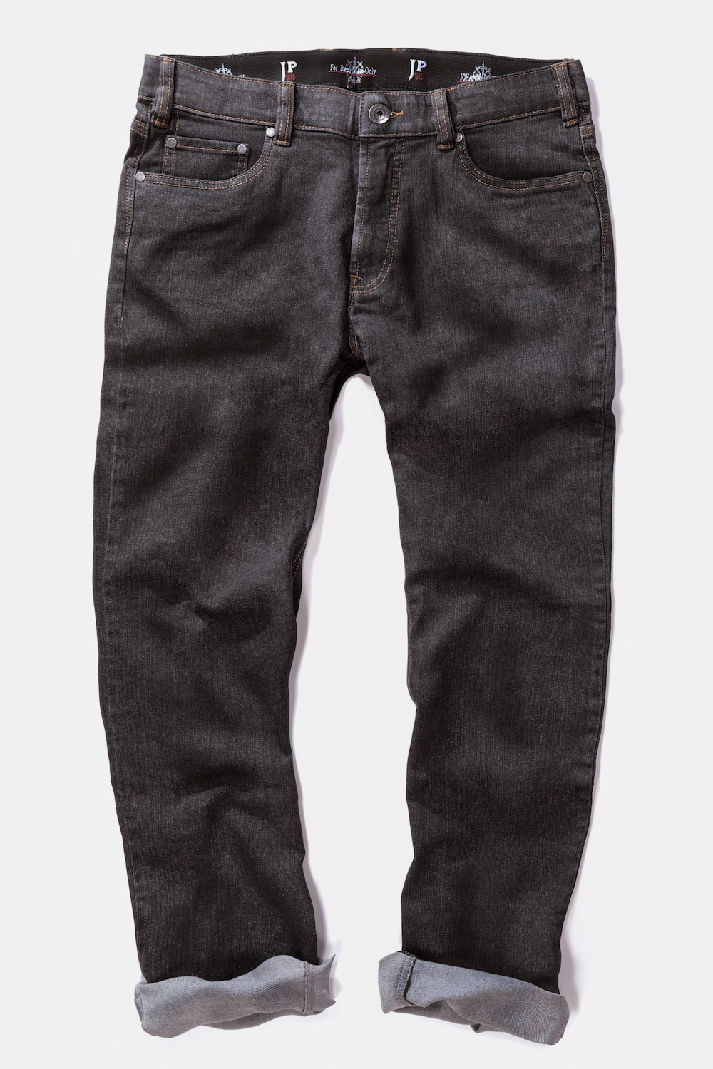 Jeans. de klassieker en bestseller van jp1880 klassiek 5 pocket model in regular fit. de jeans heeft een ...
