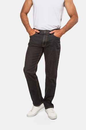 Duże rozmiary Dżinsy z 5 kieszeniami, mężczyzna, black, rozmiar: 29, bawełna/elastan, JP1880