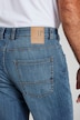 Jean 5 poches, taille élastique et confortable - coupe Regular Fit