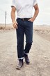 jeans, 5-pocket, elastische comfortabele band, regular fit