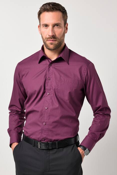 Overhemd, business, variabele kraag, tot 8XL, comfortabele pasvorm