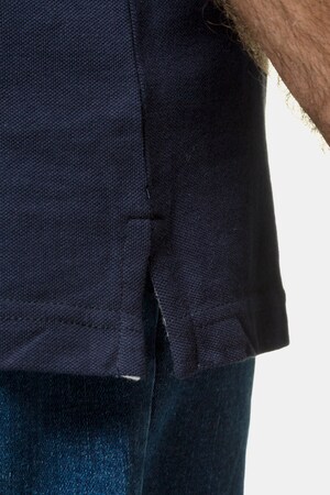 Duże rozmiary Koszula polo, mężczyzna, czarna, granatowa, rozmiar: XXL, bawełna, JP1880