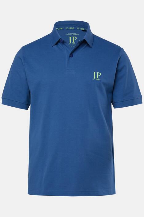 Poloshirts, basic, set van 2, piqué, gekamd katoen